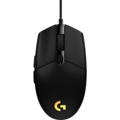Logitech Gaming Mouse G203 LIGHTSYNC - Optisk, Kabling, Sort - Præcision & Komfort til Gamere!